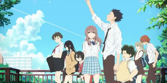 A Silent Voice anime scene