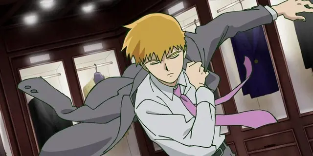 Reigen Arataka from Mob Psycho 100