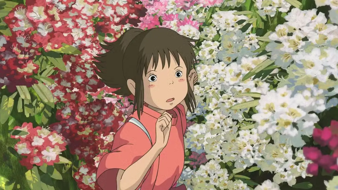 Spirited Away anime scene