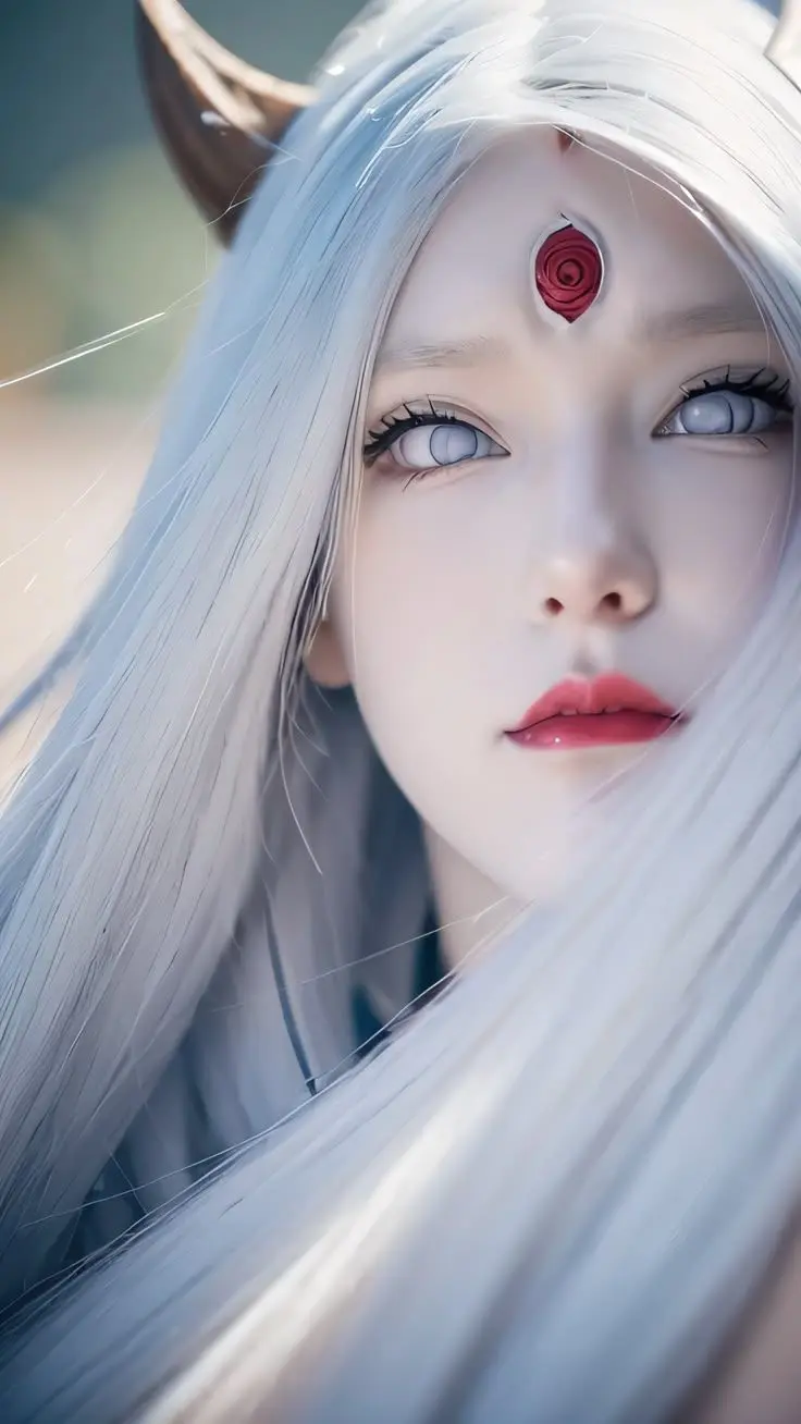 Elegant portrayal of Kaguya by AI