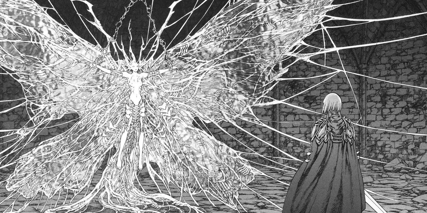 Claymore manga panel