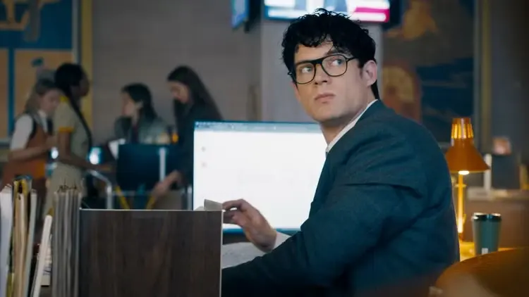 Clark Kent shares a tender moment