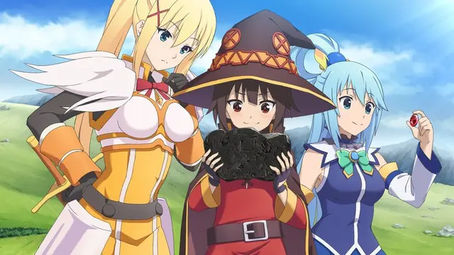 KonoSuba anime main characters