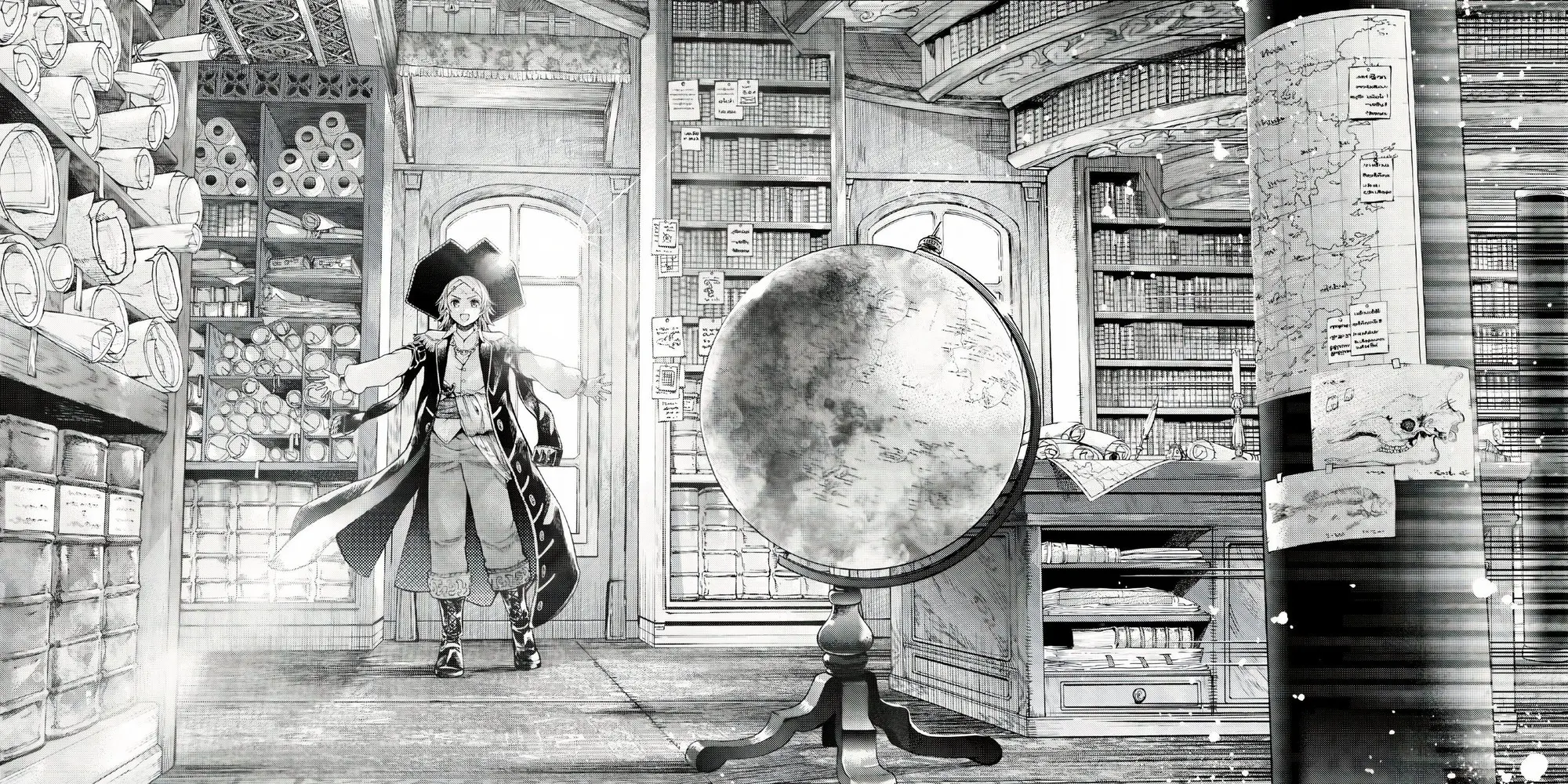 Magus Of The Library manga artwork