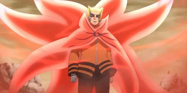 Naruto in Baryon Mode