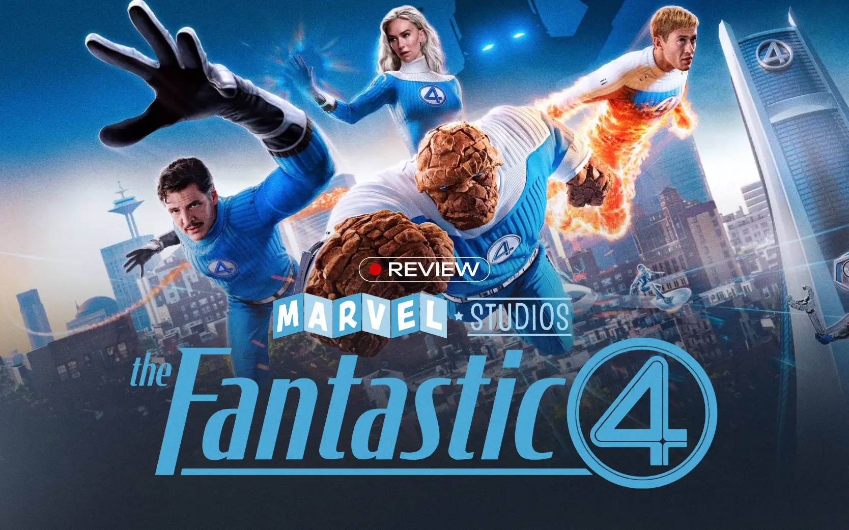 Fantastic Four team in action