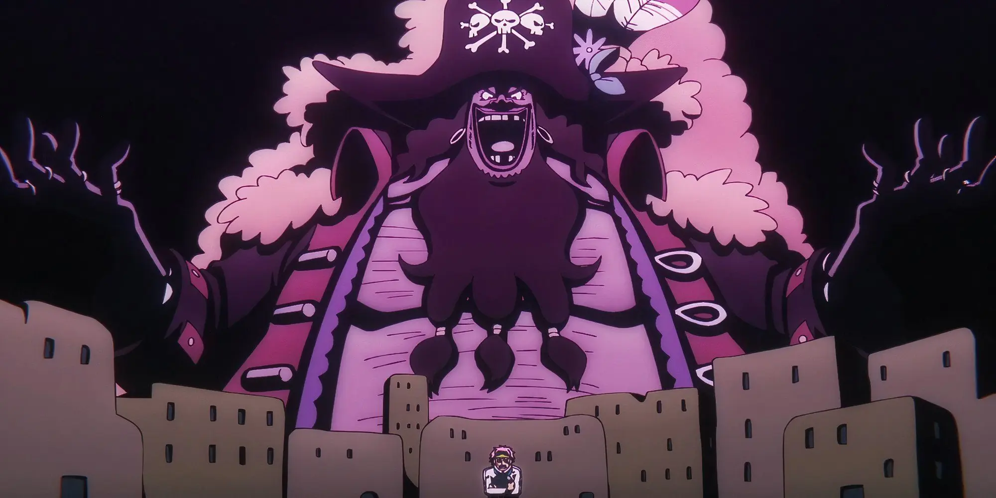 Blackbeard in One Piece episode 1113