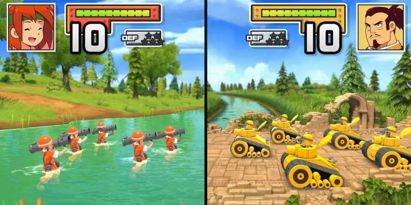 Advance Wars gameplay