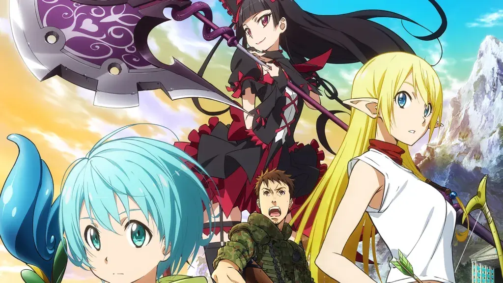 Gate anime promotional image