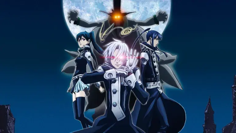 D.Gray-man anime scene