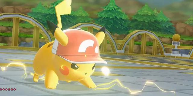 Partner Pikachu with unique moves in Pokémon Let's Go