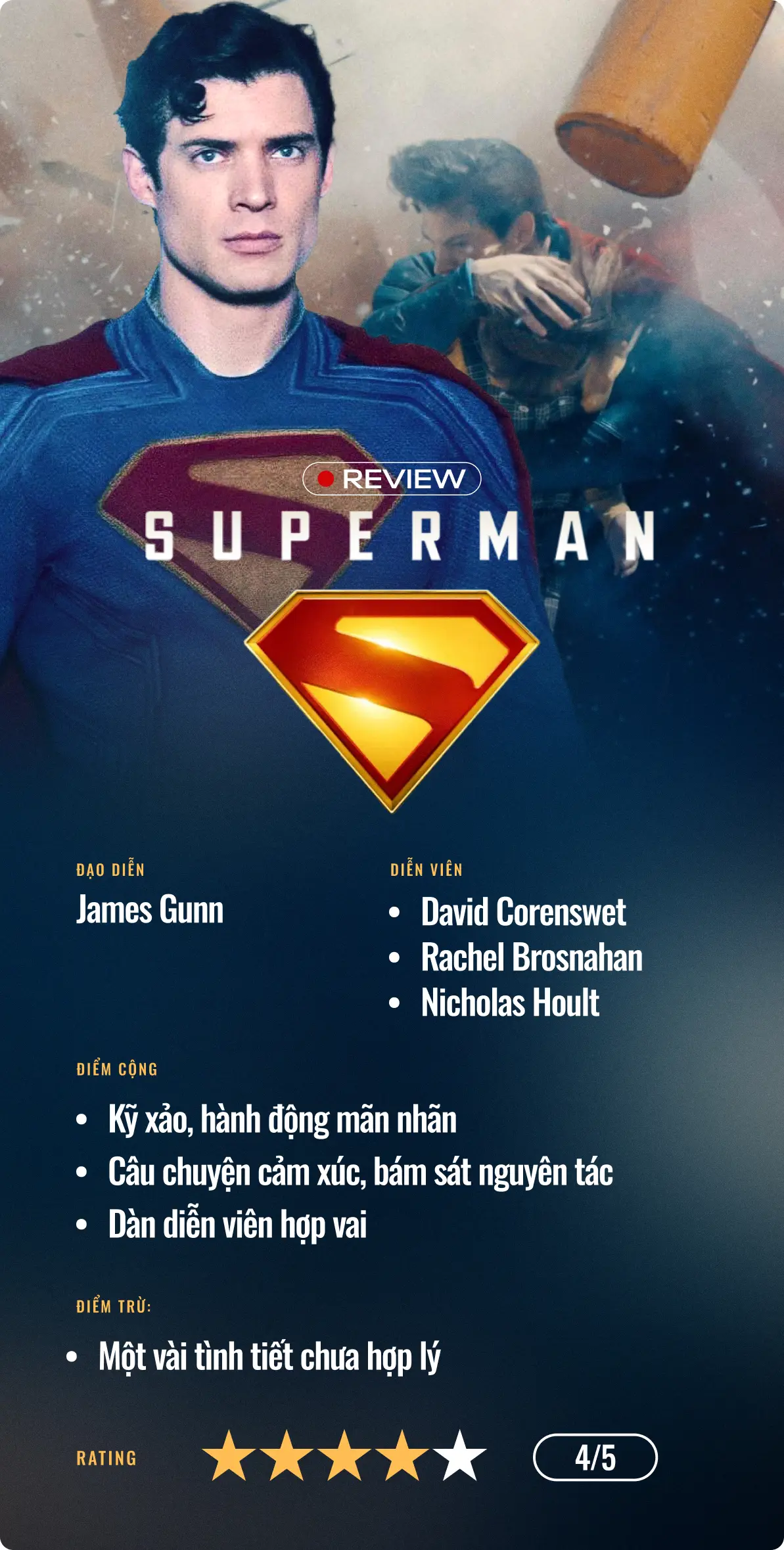 Superman movie poster