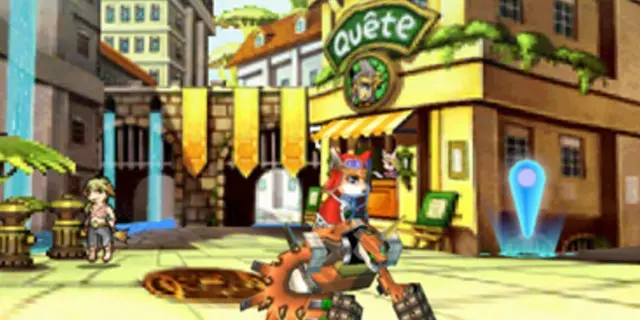 Solatorobo gameplay