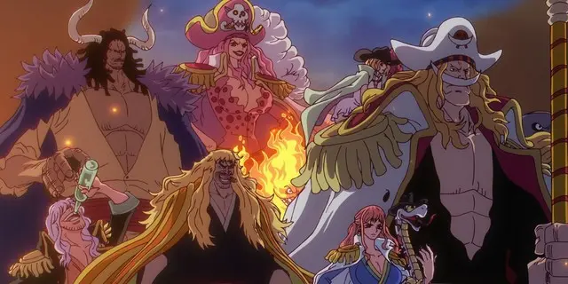 The Rocks Pirates arrive at God Valley in One Piece
