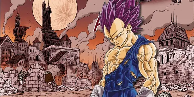 Vegeta's Ultra Ego transformation