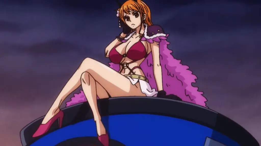Nami disguised as a Beast Pirate in Wano Arc