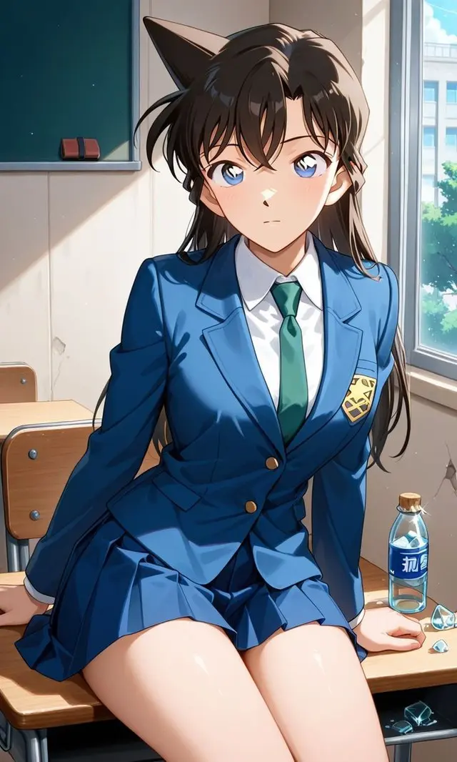 Ran Mori classic anime style