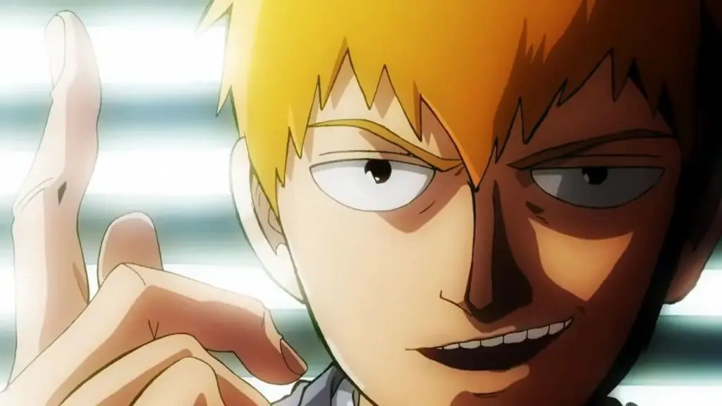 Reigen Arataka from Mob Psycho 100