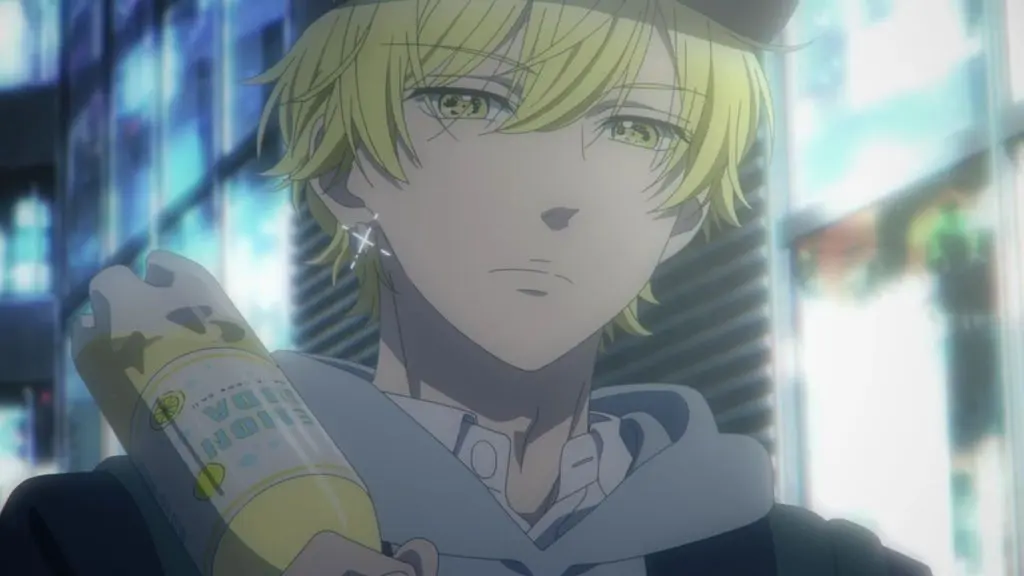 Romance anime scene