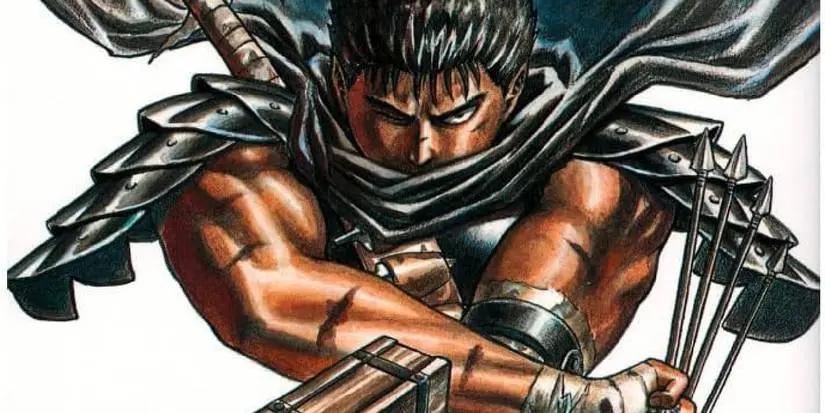 Berserk manga volume 1 cover featuring Guts