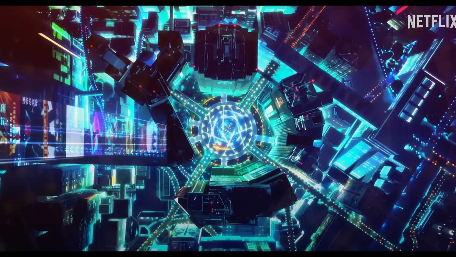 Cyberpunk: Edgerunners 2 Night City scene