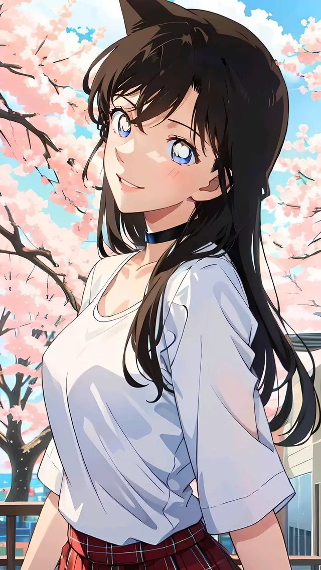Ran Mori classic anime style