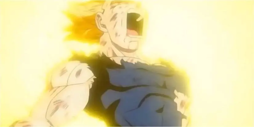 Majin Vegeta self-destructs
