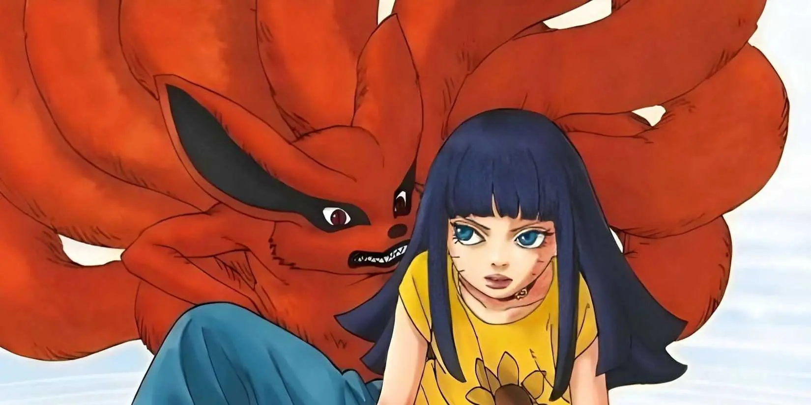 Himawari and Kurama fusion in Boruto