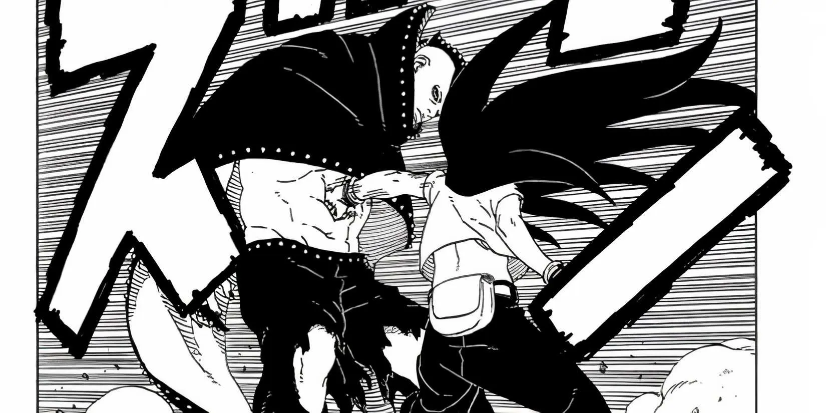 Himawari vs Jura, both Tailed Beasts in human form