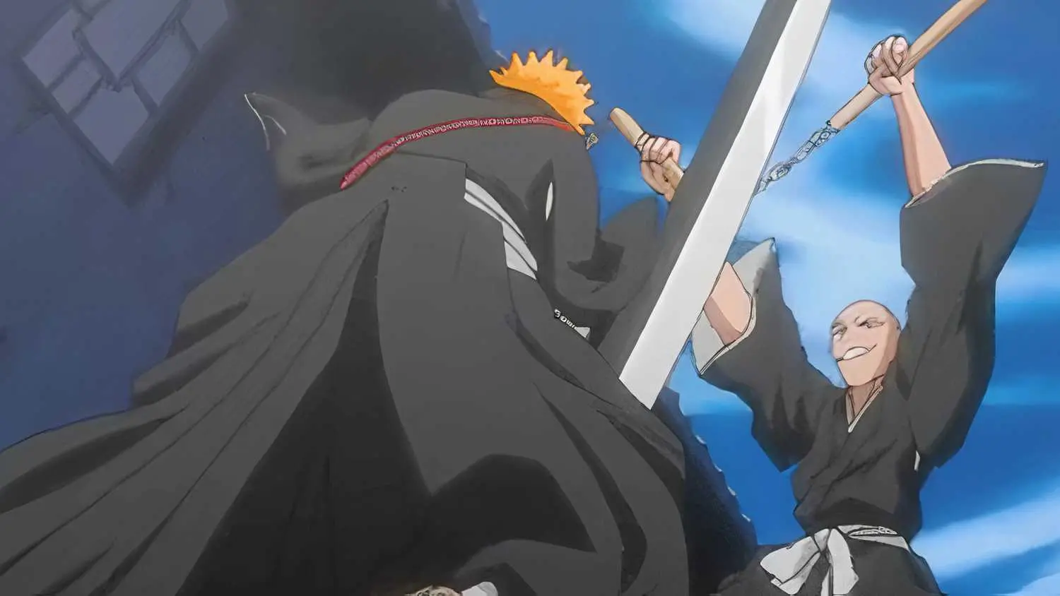 Ichigo vs Ikkaku in Bleach