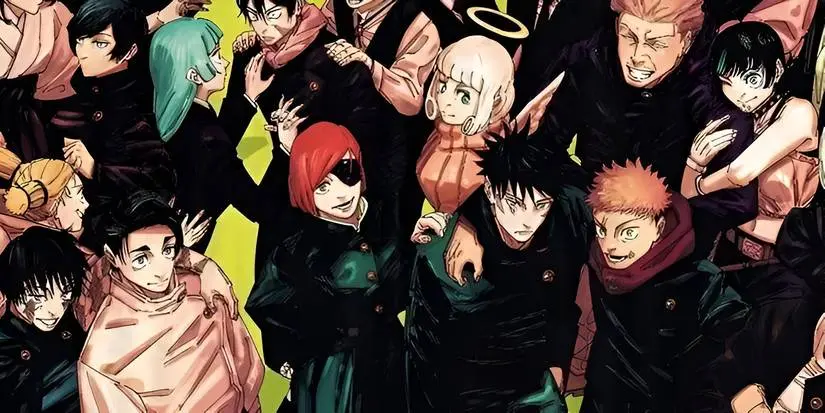 Jujutsu Kaisen manga final color page