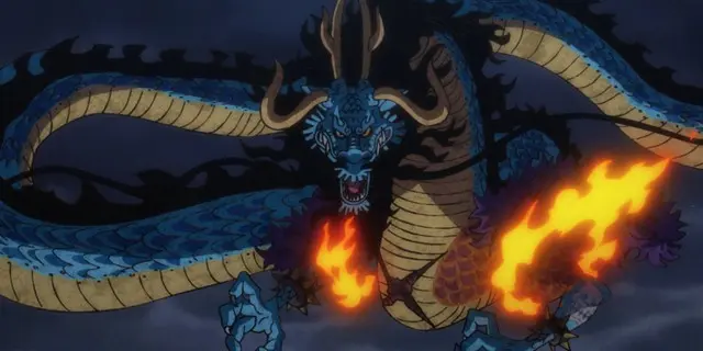 Kaido in his full beast form