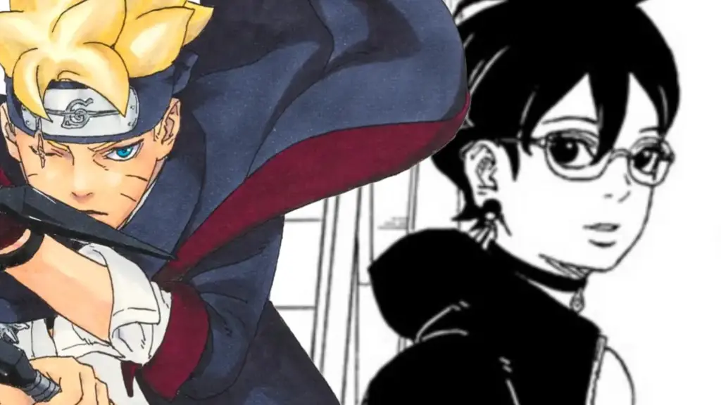 Sarada confesses her love to Boruto