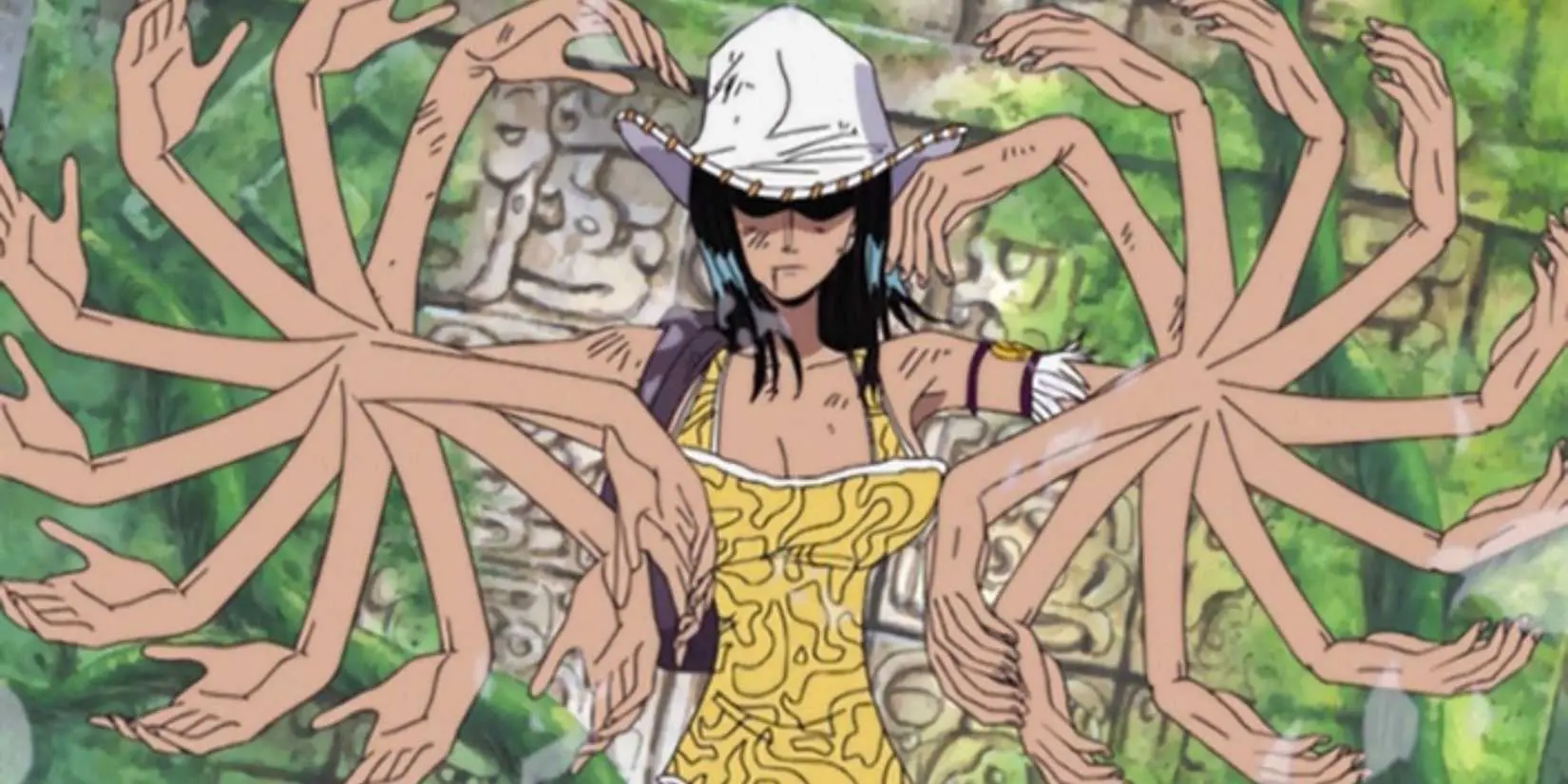 Nico Robin using multiple arms