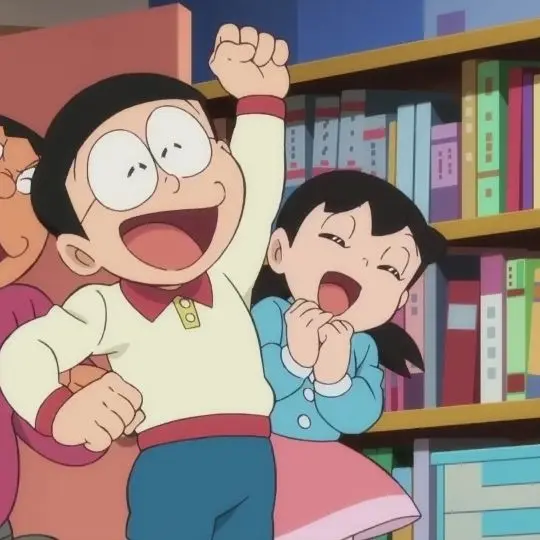 Nobita procrastinating