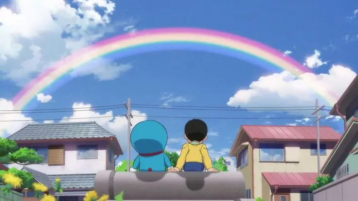 Nobita growing up