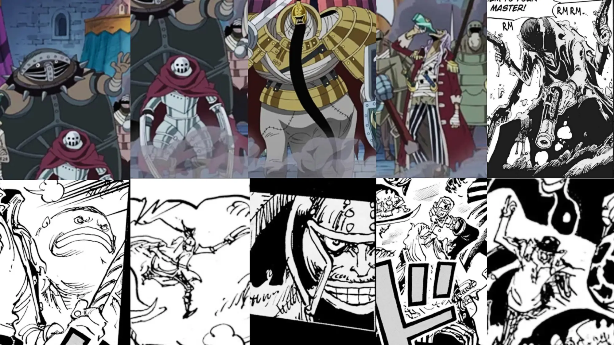 Thriller Bark arc and Rocks Pirates connection
