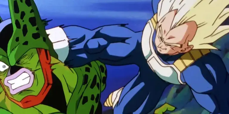 Vegeta vs Second-Form Cell