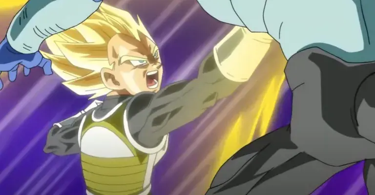 Vegeta defeats Frost