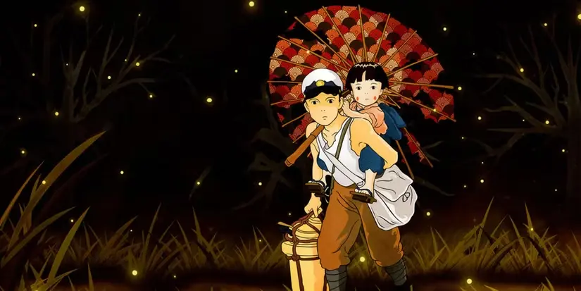 Grave of the Fireflies animation scene