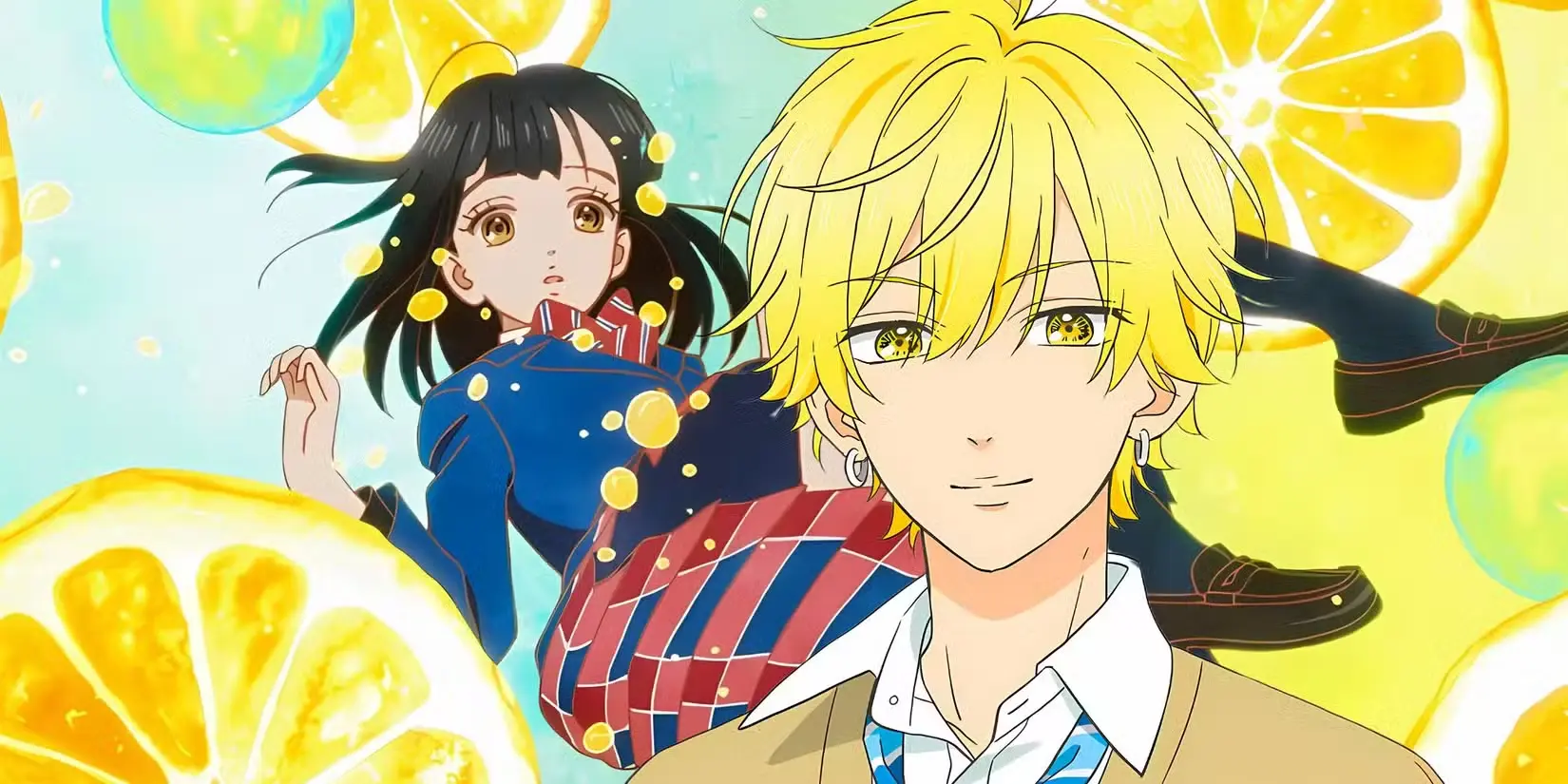 Honey Lemon Soda anime scene