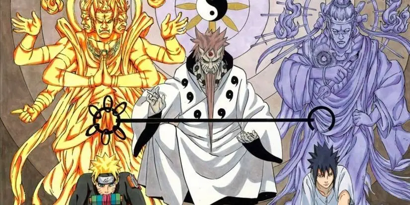 Naruto in Sage of Six Paths Mode