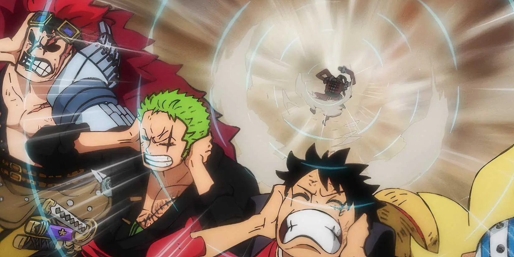 Scratchmen Apoo using sound powers