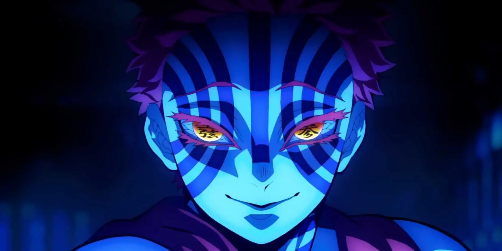 Demon Slayer Akaza's Return battle scene