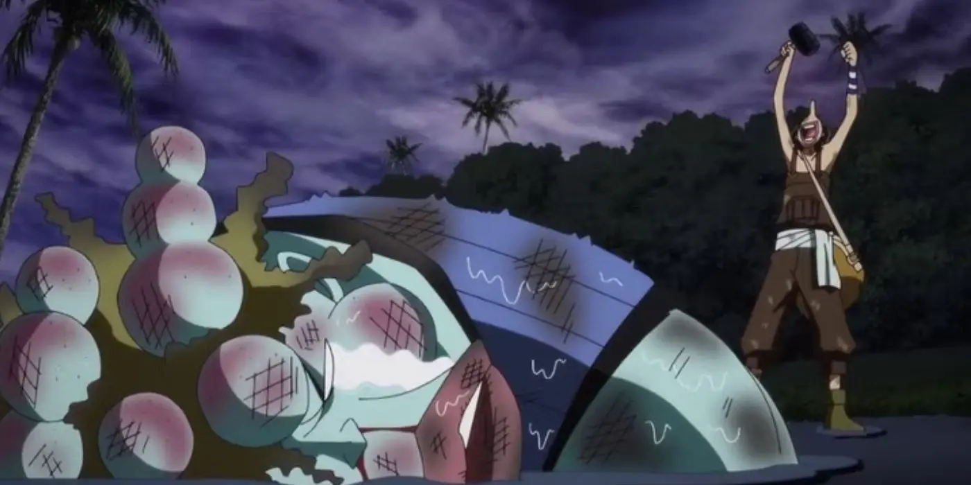 Usopp's imaginative mind