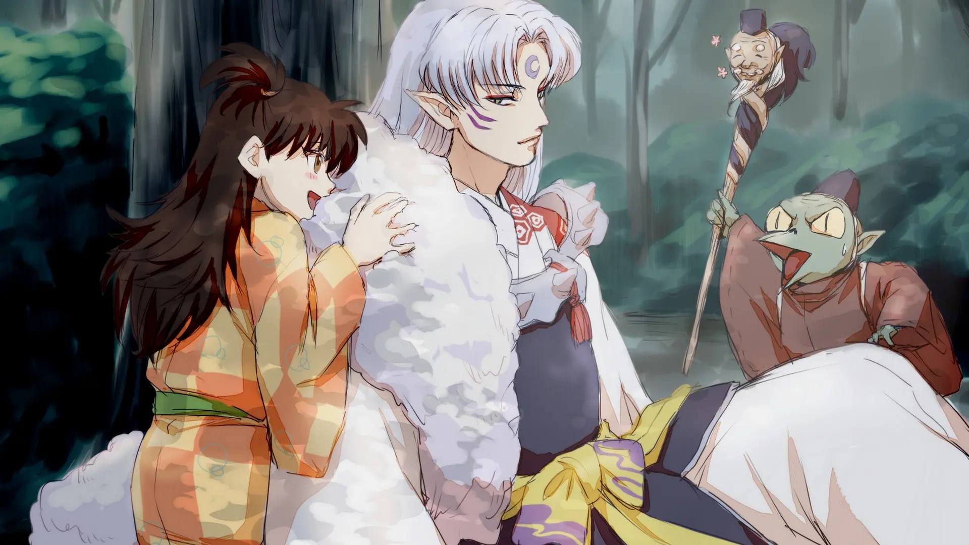 Sesshoumaru's companions