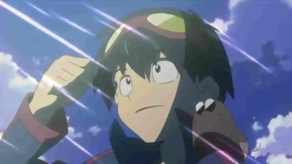 Gurren Lagann anime scene