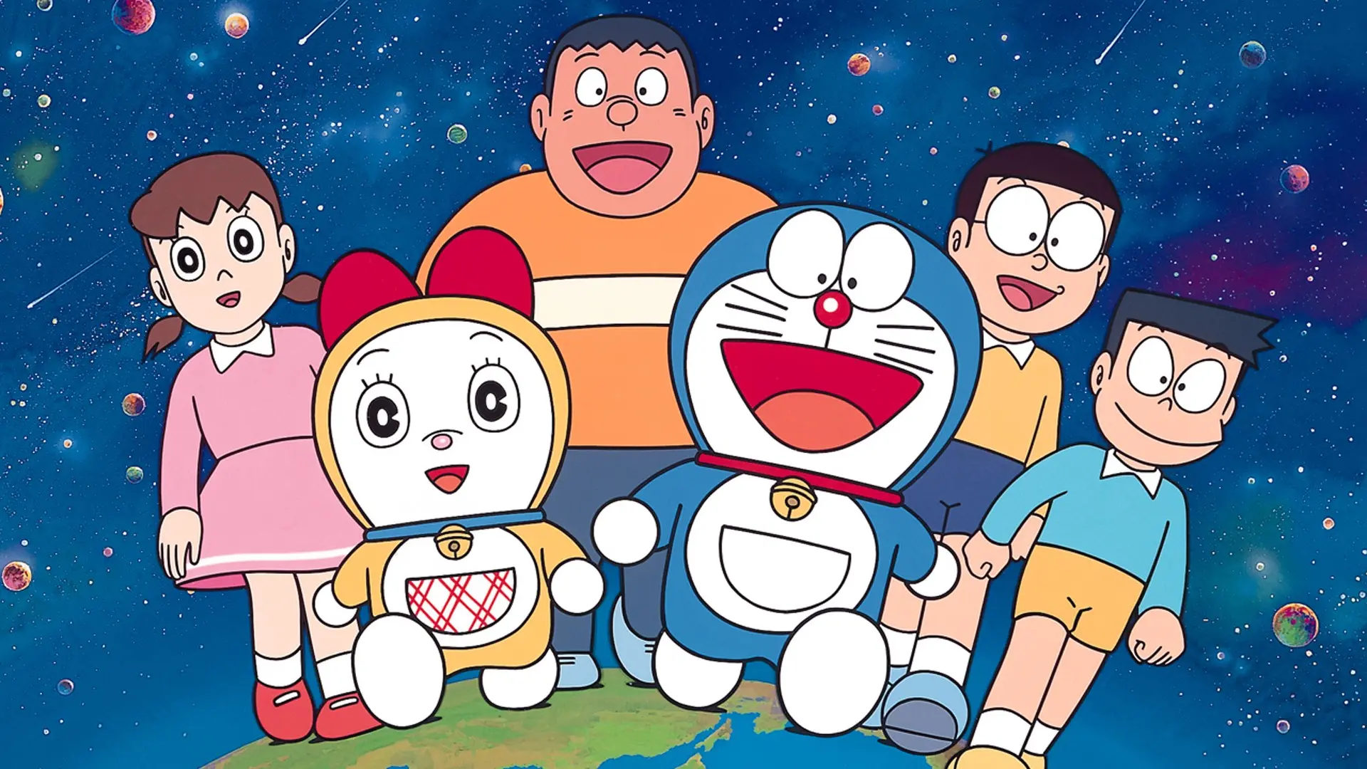 Doraemon and friends