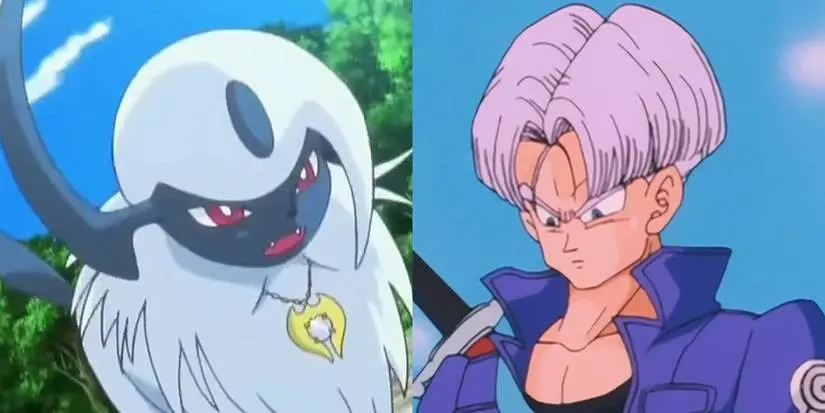Future Trunks and Absol