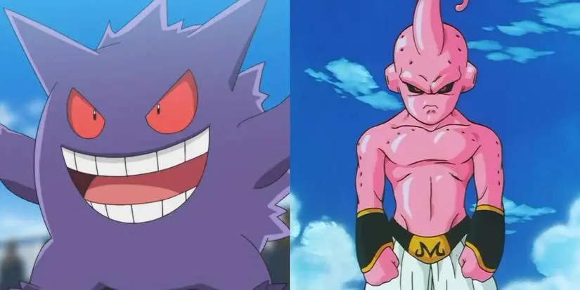 Majin Buu and Gengar